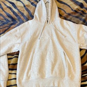 Stussy Light Gray Hoodie